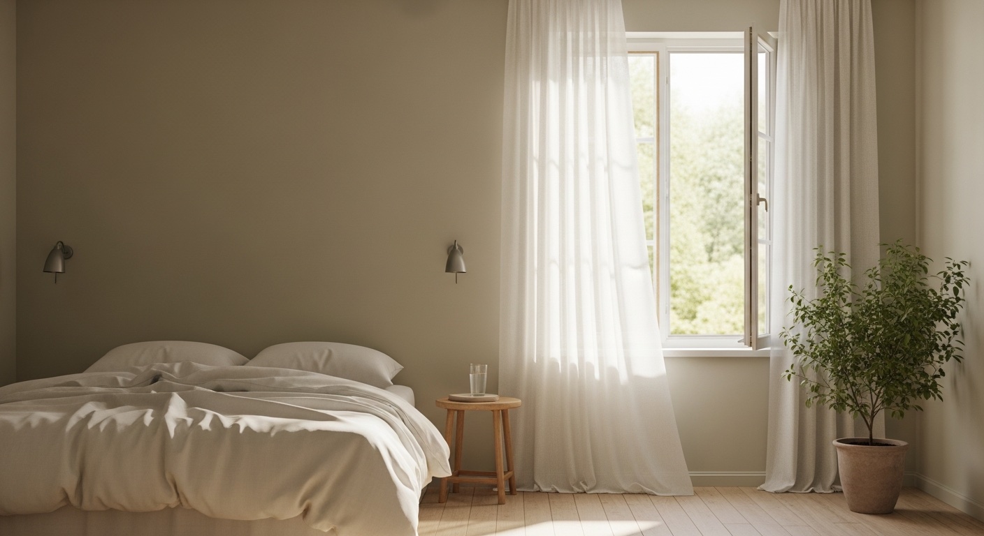Fresh air in the bedroom